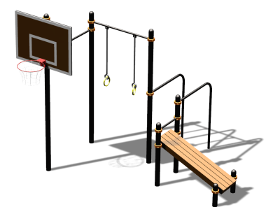 Спортивный комплекс воркаут ВС-143 в Калуге