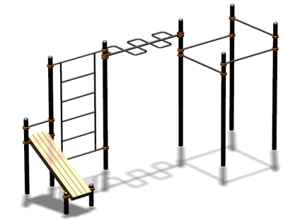 Спортивный комплекс воркаут ВС-74 в Калуге