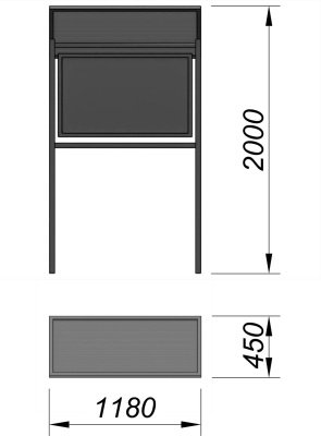 Информационный стенд МАФ 6006 в Калуге