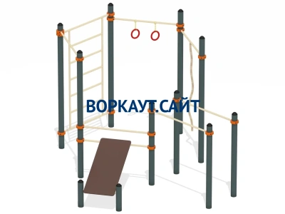 Спортивный комплекс воркаут ВС-49 в Калуге